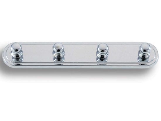 Άγκιστρο Μπάνιου 4 Θέσεων Metalia 6143.0 Chrome Ferro Ορείχαλκος