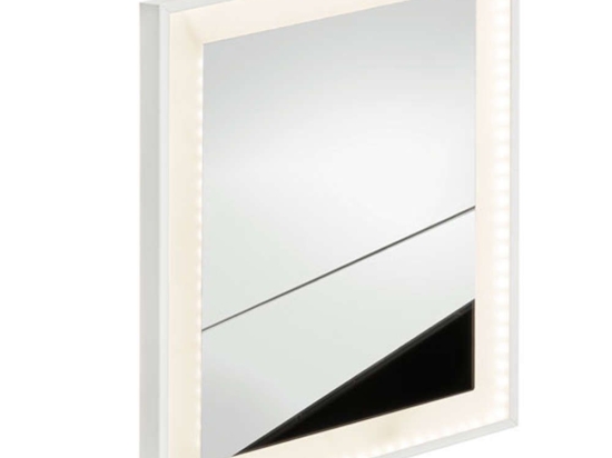 Καθρέπτης Με Φωτισμό Και Πλαίσιο LD-WM-5070 18W 50x70cm White Karag Ατσάλι,Γυαλί