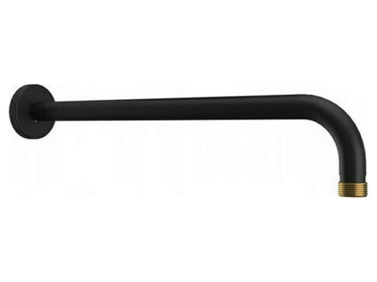 Βραχίονας Παροχής Νερού Artemis AC00903-N 33,4cm Black Mat Karag Ανοξείδωτο Ατσάλι
