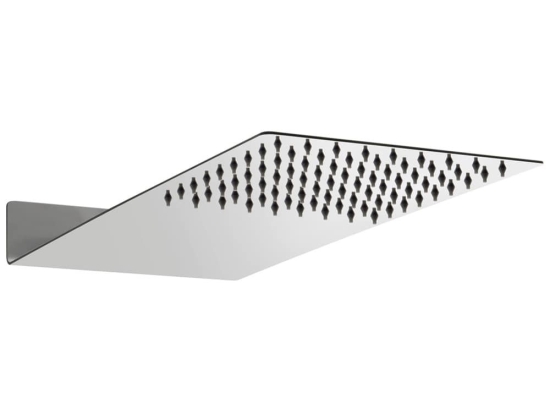 Κεφαλή Ντους Slim CFT801 20x45cm Chrome Praxis Ανοξείδωτο Ατσάλι