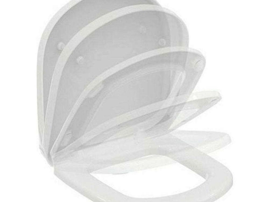 Καπάκι Λεκάνης Sorrento Soft-Close Slim S1088-SLIM 44x36cm White Karag Πλαστικό