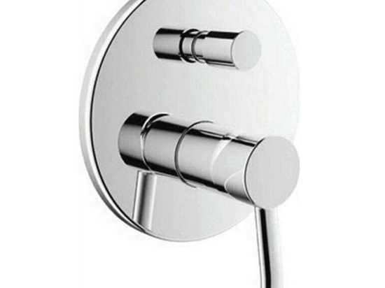 Μίκτης Ντους 1 Eξόδου Machito ZC34227 Silver Karag Κεραμικό