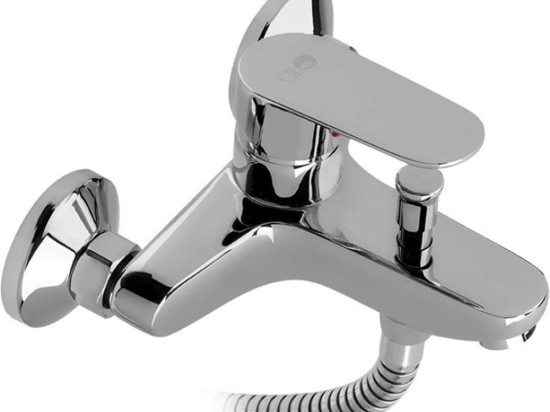 Μπαταρία Μπάνιου Lux 11-5021 Πλήρης Chrome Gloria Μέταλλο