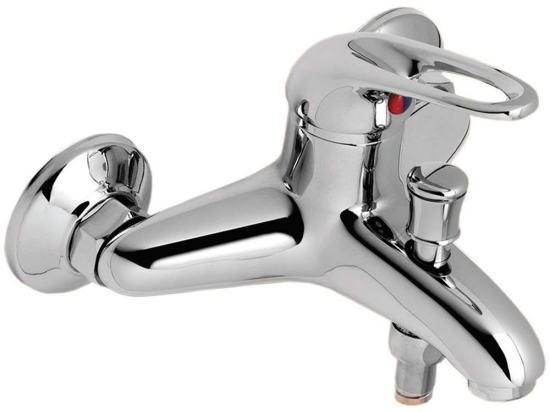 Μπαταρία Μπάνιου 4X4 13-3026 Πλήρης Chrome Gloria Μέταλλο