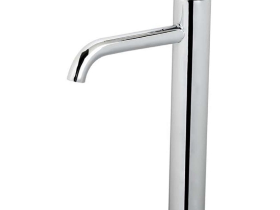 Μπαταρία Νιπτήρος America Evita Up 35-3018 Up Ψηλή Με Κλικ Chrome Gloria Μέταλλο