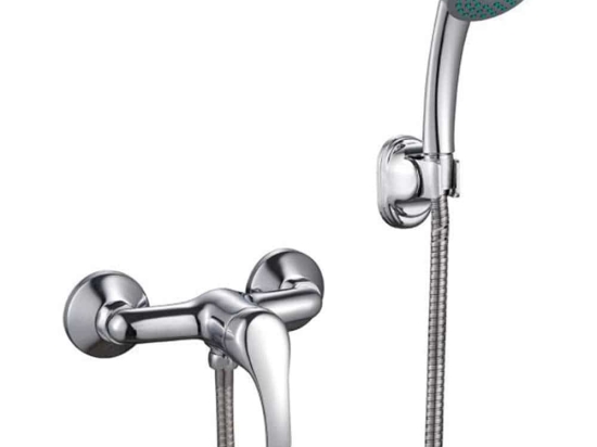 Μπαταρία Μπάνιου Korona 13-4012 Πλήρης Chrome Gloria Μέταλλο