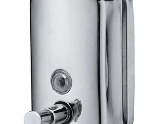 Δοχείο Κρεμοσάπουνου 43-9301 10x9x15cm 500ml Inox Gloria Ανοξείδωτο Ατσάλι