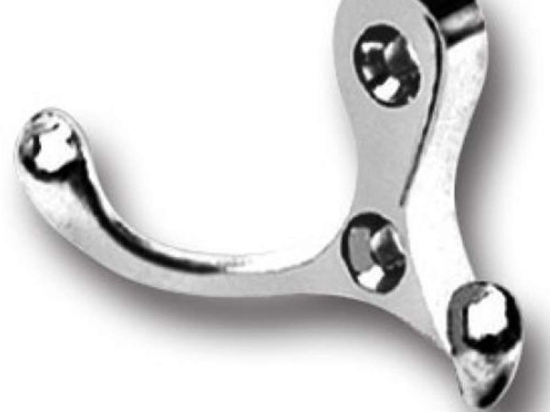 Άγκιστρο Διπλό Hotelia (Blister 4Τμχ) 04-0920 Mini Nickel Gloria Μέταλλο