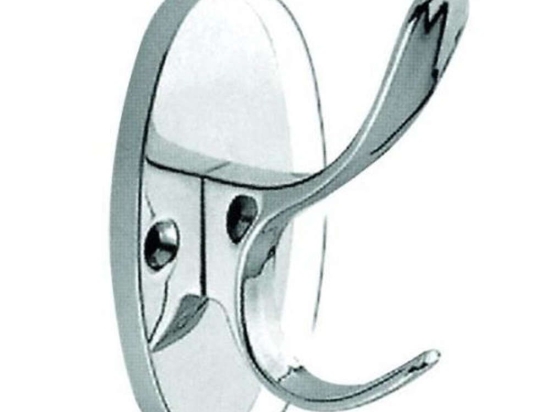 Άγκιστρο Διπλό Oval 18-0925 Νο3 4x9cm Nickel Gloria Ορείχαλκος