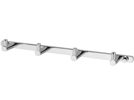 Άγκιστρα Πολλαπλά 18-1204 Νο13 4 Θέσεων 32x4,5cm Chrome Gloria Ορείχαλκος