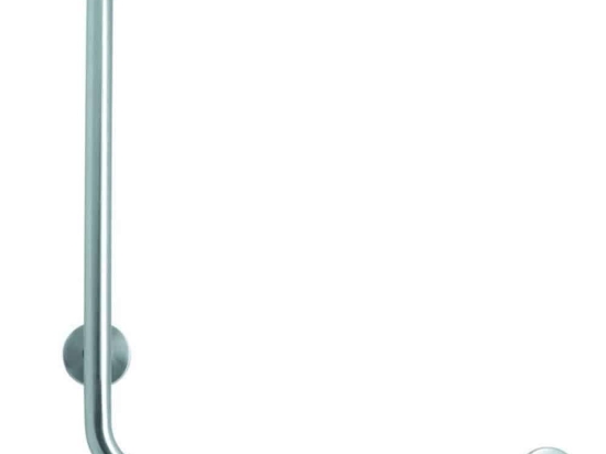 Λαβή Μπάνιου ΑΜΕΑ Γάμα-Κάθετη 13-9020 Φ3,2cm 75x65cm Inox Gloria Ανοξείδωτο Ατσάλι