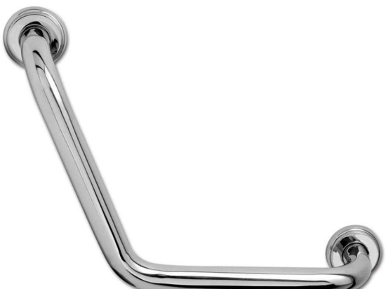 Λαβή Μπάνιου ΑΜΕΑ Αμβλεία 13-0501 Φ1,8cm 40x20cm Inox Gloria Ανοξείδωτο Ατσάλι