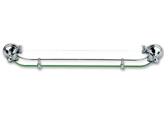 Ραφιέρα Μπάνιου Εταζέρα Line 13-7137 60x12x6cm Clear Gloria Γυαλί
