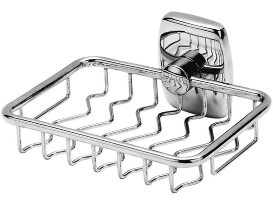 Σπογγοθήκη Hotelia 03-8009 Μικρή 13x10cm Chrome Gloria Ορείχαλκος