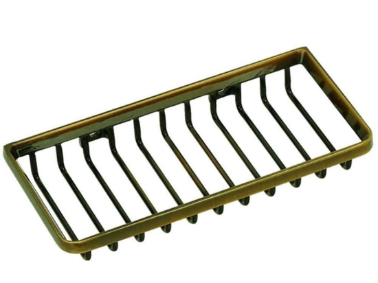 Σπογγοθήκη Victoria 34-7090 22x10x3cm Bronze Gloria Ορείχαλκος
