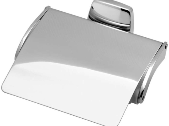 Χαρτοθήκη Με Κάλυμμα Hotelia 03-8027 13x13x6,5cm Nickel Gloria Ψευδάργυρος