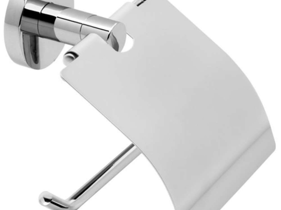 Χαρτοθήκη Με Κάλυμμα Romina 13-1251 Chrome Gloria Ψευδάργυρος