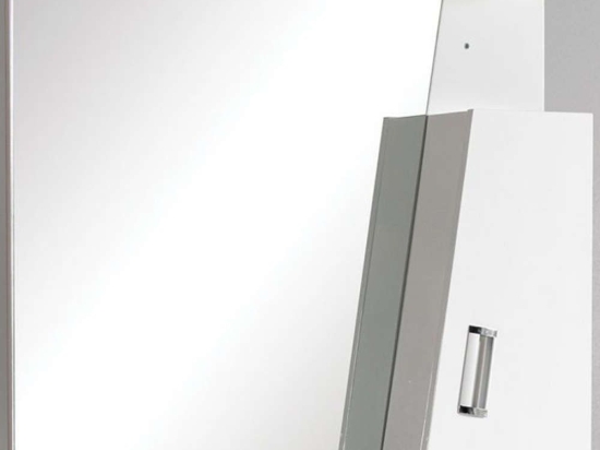 Καθρέπτης Μπάνιου Με Ντουλάπι Fino Creso 15-7002 Ι 78x67cm White Gloria PVC