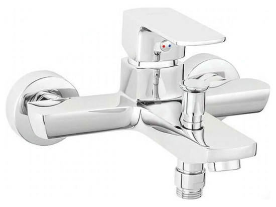 Μπαταρία Μπάνιου Alba BLB1VL Chrome Ferro Μέταλλο