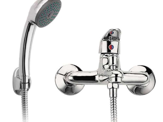 Μπαταρία Μπάνιου Smile BSM11 Chrome Ferro Μέταλλο
