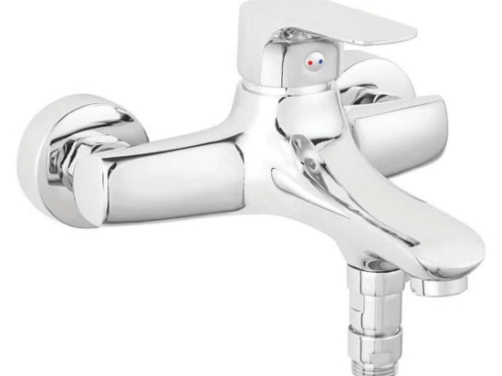 Μπαταρία Μπάνιου Tiga BTG1VL Chrome Ferro Μέταλλο