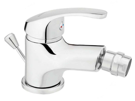 Μπαταρία Μπιντέ Basic BBC6 Chrome Ferro Μέταλλο