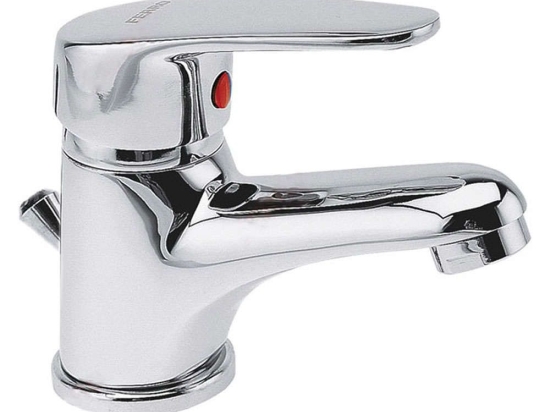 Μπαταρία Νιπτήρος Smile BSM2 Chrome Ferro Μέταλλο