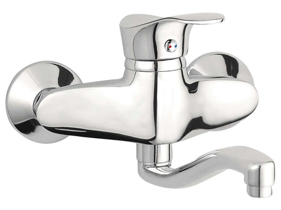 Μπαταρία Νιπτήρος Εντοιχισμού Padwa BTP3 Chrome Ferro Μέταλλο