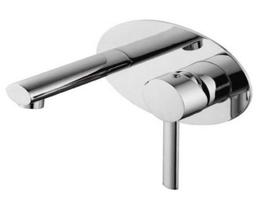 Μπαταρία Νιπτήρος Εντοιχισμού Sinar QA14 Chrome Praxis Μέταλλο, Κεραμικό