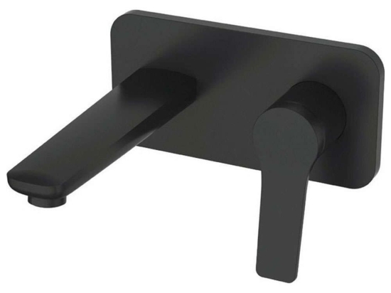 Μπαταρία Νιπτήρος Εντοιχισμού Andare WNX148073PA Black Karag Μέταλλο