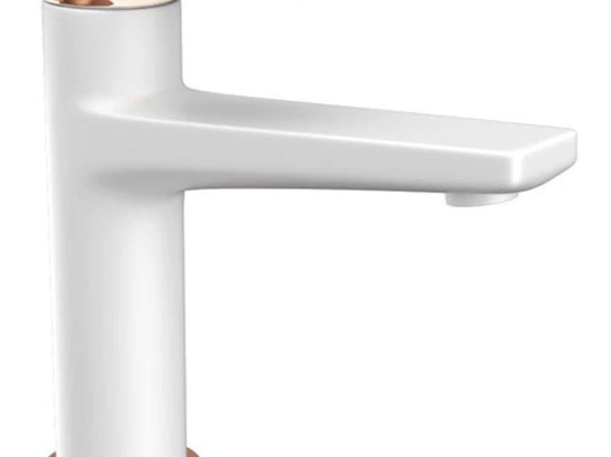 Μπαταρία Νιπτήρος Andare WNW168073PH-RG White-Pink Karag Μέταλλο, Κεραμικό
