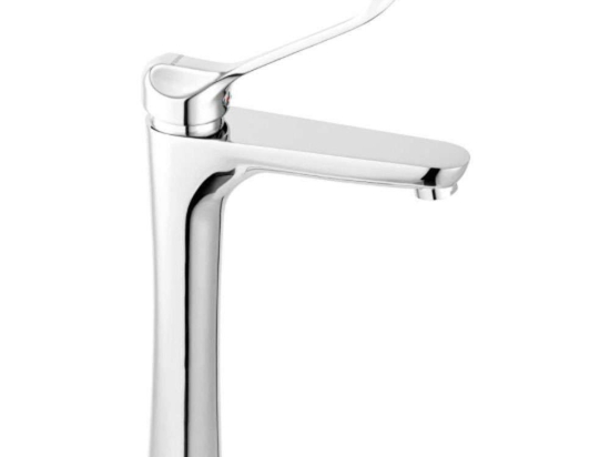 Μπαταρία Νιπτήρος Υψηλή Για ΑΜΕΑ Algeo BAGM2L Chrome Ferro Μέταλλο
