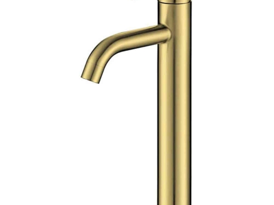 Μπαταρία Νιπτήρος Υψηλή Artemis B205A02-OR Gold Karag Ανοξείδωτο Ατσάλι