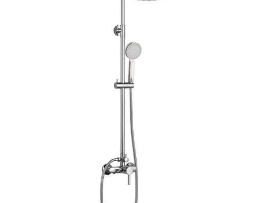 Μπαταρία Σταθερού Ντους Artemis CF031M-C Chrome Karag Ανοξείδωτο Ατσάλι