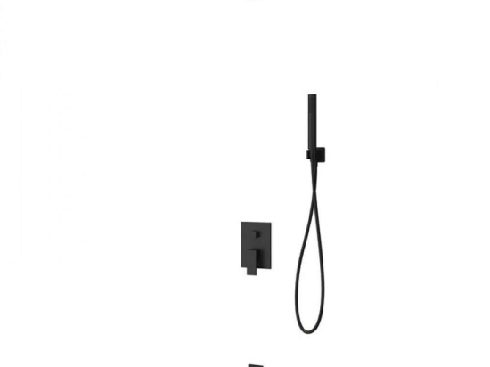 Σετ Μπαταρίας Εντοιχισμού Delos Nero SETCFT205-BL Black Karag Μέταλλο