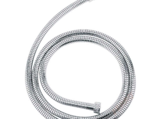 Σπιράλ Τηλεφώνου Ντους 120cm W13 Chrome Ferro Μέταλλο