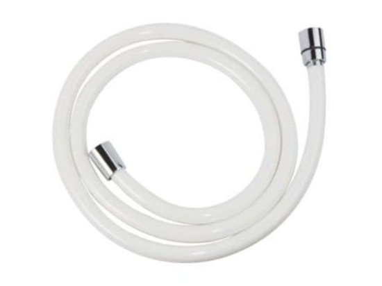 Σπιράλ Τηλεφώνου Ντους 150cm W42 White Ferro Πλαστικό