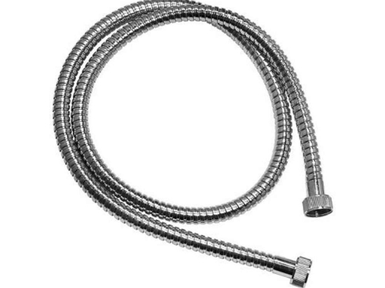 Σπιράλ Τηλεφώνου Ντους 200 cm W44 Chrome Ferro Μέταλλο
