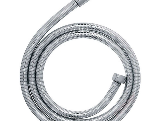 Σπιράλ Τηλεφώνου Ντους PVC 150 cm W53 Chrome Ferro Πλαστικό