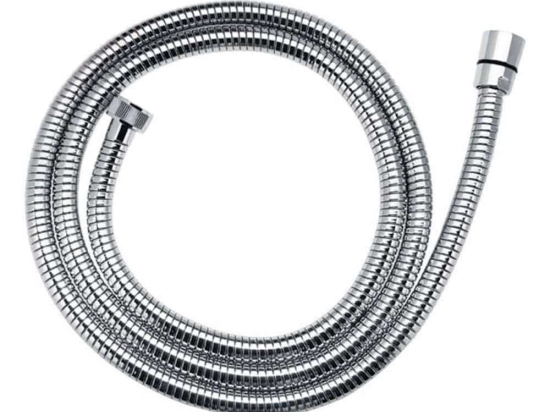 Σπιράλ Τηλεφώνου Ντους Επεκτάσιμο Έως 200cm Chrome Ferro Μέταλλο