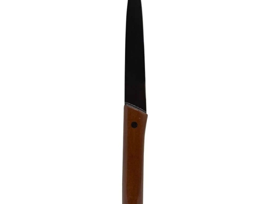 Μαχαίρι Κουζίνας Με Ξύλινη Λαβή 809653 25cm Silver Ankor Ανοξείδωτο Ατσάλι