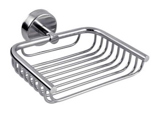 Σαπουνοθήκη Moderno 2303 13x13x5cm Chrome Karag Ανοξείδωτο Ατσάλι
