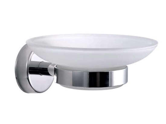 Σαπουνοθήκη Moderno 2301 11x13x5cm Chrome Karag Γυαλί