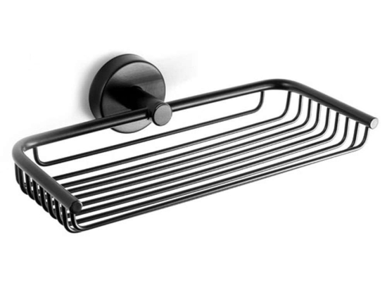 Σαπουνοθήκη Uno 1304 55 23x14x5,5cm Black Karag Ανοξείδωτο Ατσάλι