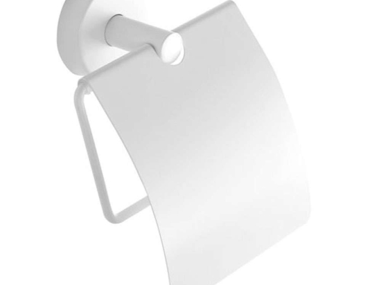 Χαρτοθήκη Uno 1403 66 12x14x5,5cm White Karag Ανοξείδωτο Ατσάλι