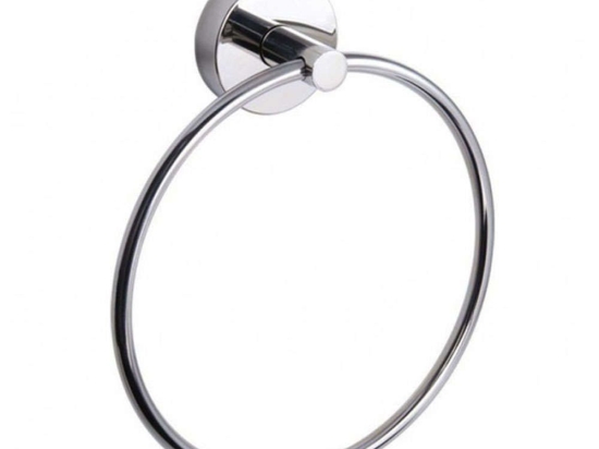 Κρεμάστρα Πετσέτας Κρίκος Artion 12060 15x17cm Chrome Karag Μέταλλο