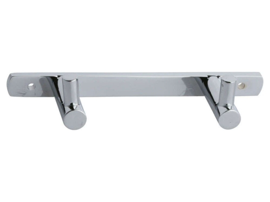 Άγκιστρο Μπάνιου 2 Θέσεων Hotel HOOK-001 14cm Chrome Karag Μέταλλο