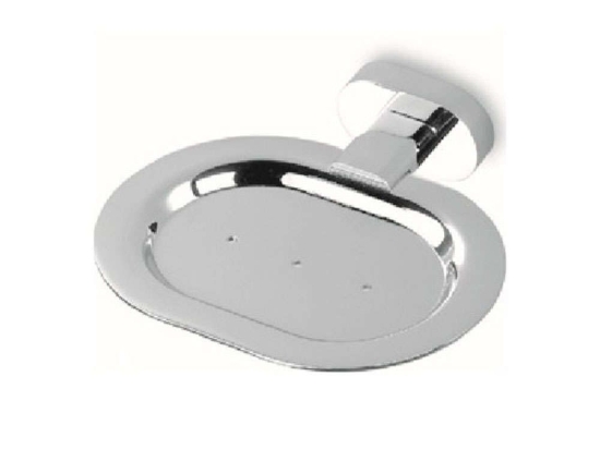 Σαπουνοθήκη New Oval 75059A Chrome Karag Μέταλλο