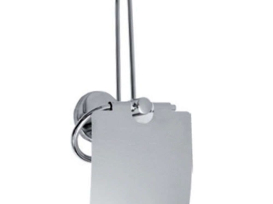 Χαρτοθήκη Διπλή Artion 12056A Chrome Karag Μέταλλο