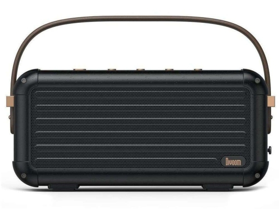 Φορητό Ηχείο Retro Mocha 16-00048 21,7x8,2x9,9cm Black Divoom